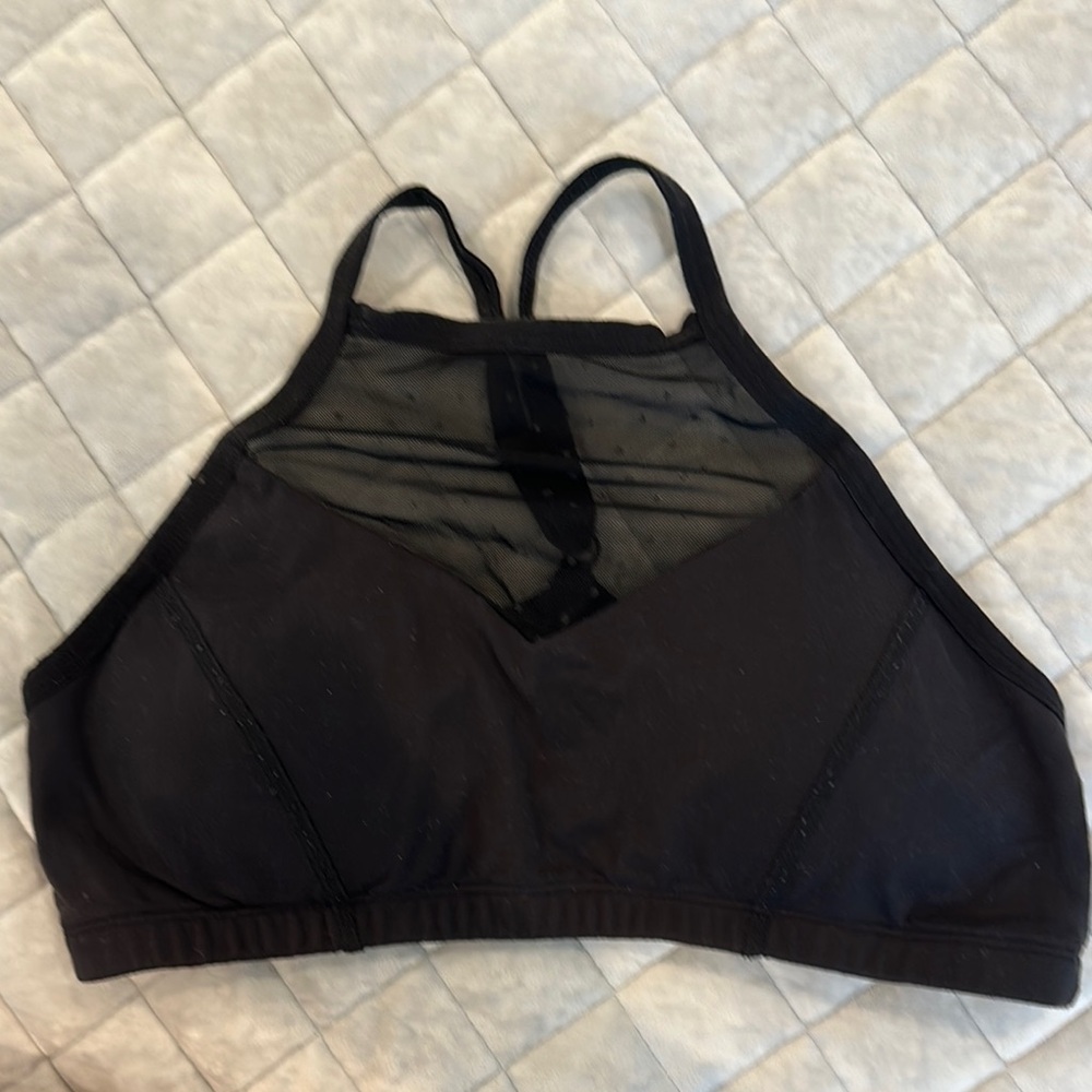 Beyond Yoga Black Racerback Sports Bra